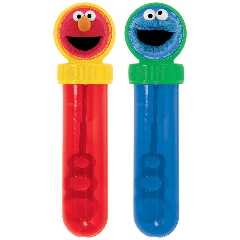 Everyday Sesame Street 1oz. Bubble Tubes Package of 4