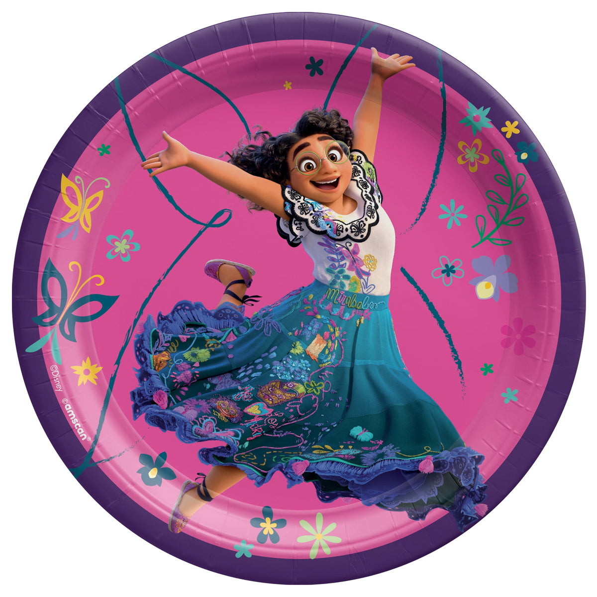 Encanto 7" Round Plates Package of 8