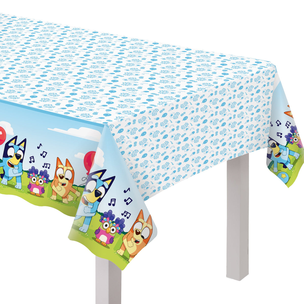 Bluey Plastic 54" x 96" Table Cover