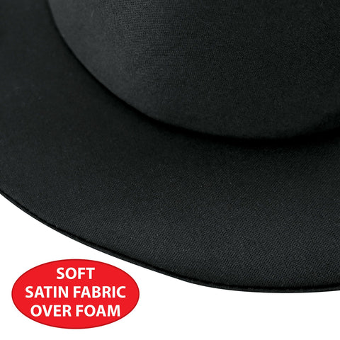 Satin-Soft Black Witch Hat