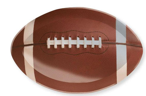 Football Theme Plastic Serving Platter