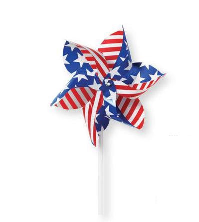 Patriotic Plastic Pinwheel