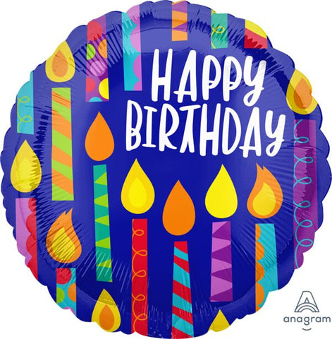 Jumbo Happy Birthday 28 inch  Helium Inflated Balloon