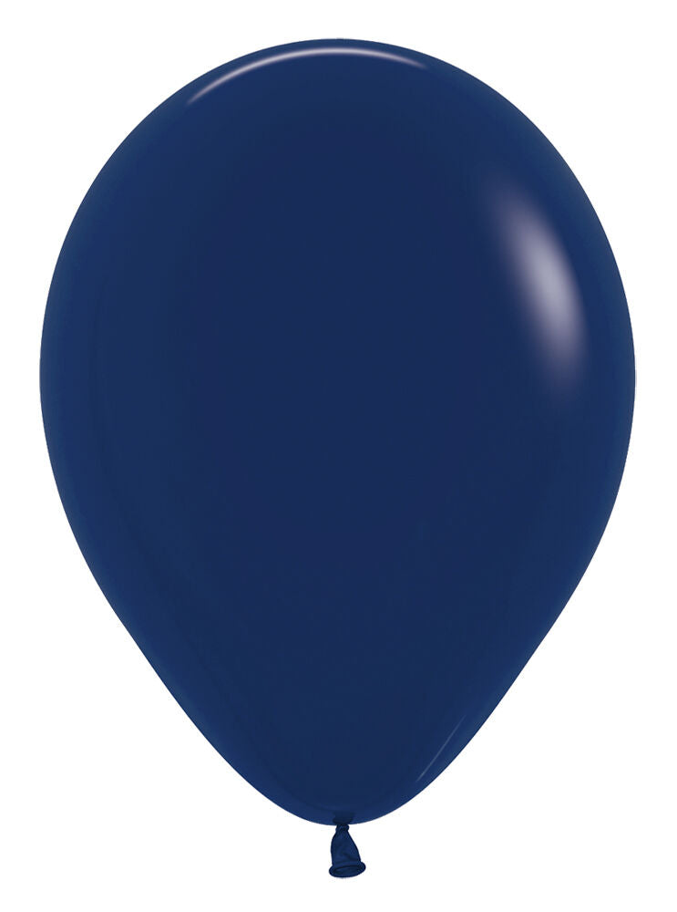 Fashion Navy 11-Inch Latex Balloon | Sempertex Professional-Quality Helium inflated Party Balloon
