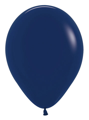 Fashion Navy 11-Inch Latex Balloon | Sempertex Professional-Quality Helium inflated Party Balloon