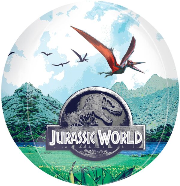 Jurassic World 15" Orbz Mylar Balloon