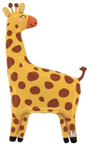 Jungle Giraffe 41" Mylar Balloon