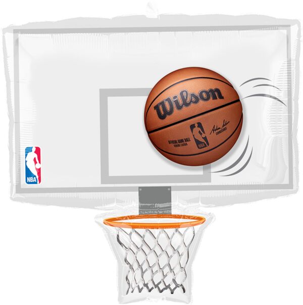 Basketball Hoop mylar Balloon