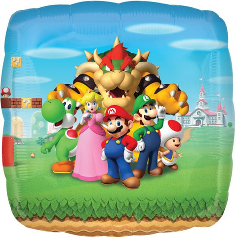 Super Mario Bros 28" Mylar Balloon