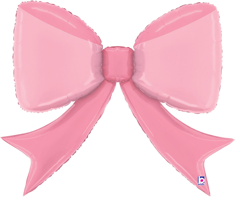 Pretty Pink Bow 41 Balloon in Manahawkin, NJ at Party Fair, featuring an oversized pink bow design for a stylish celebration display.