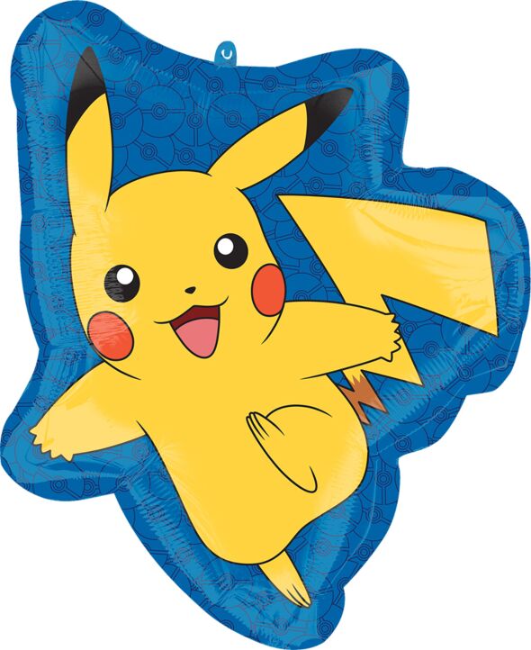 Pokémon 29” Pikachu Balloon featuring the iconic yellow character, available in Manahawkin, NJ at Party Fair.