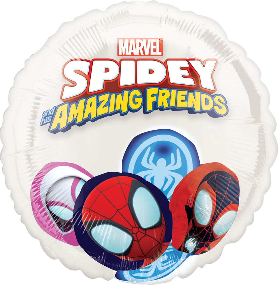 Spidey and His Amazing Friends Mylar  Insider Balloon at Party Fair in Manahawkin, NJ featuring balloons inside a balloon