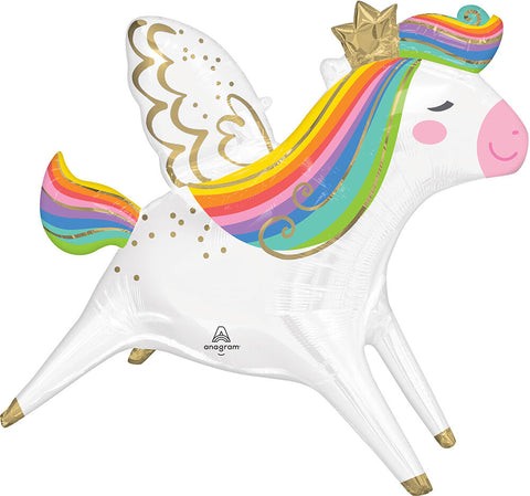 Pegasus 36” Mylar Balloon in Manahawkin, NJ at Party Fair, featuring a mythical Pegasus design for magical party decorations.