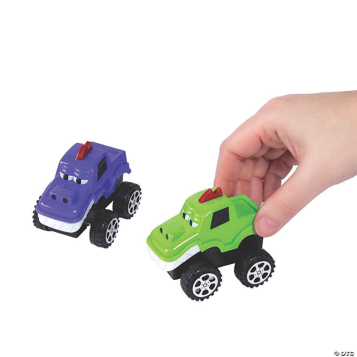Mini Halloween Pull-Back Monster Trucks Assorted. Material: Plastic.  Size: 3”