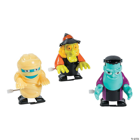 Value PDQ Wind-Up Halloween Toys  Assorted 3”