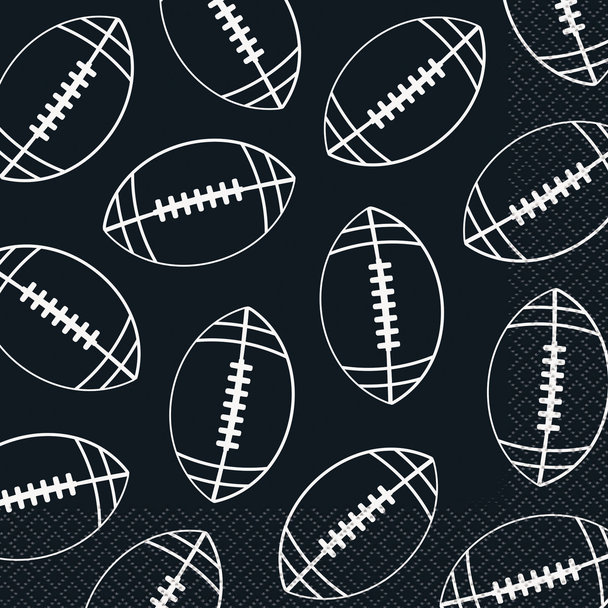 Game Ready Football Luncheon Napkins  16ct