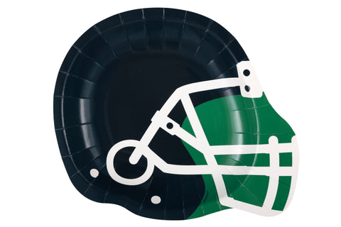 Game Ready Football Helmet-Shaped 8.25 Plates  8ct"