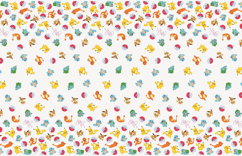Pokémon Plastic Table Cover – 54" x 84" | Rectangular Disposable Tablecloth for Kids' Birthday Parties & Pokémon-Themed Celebrations