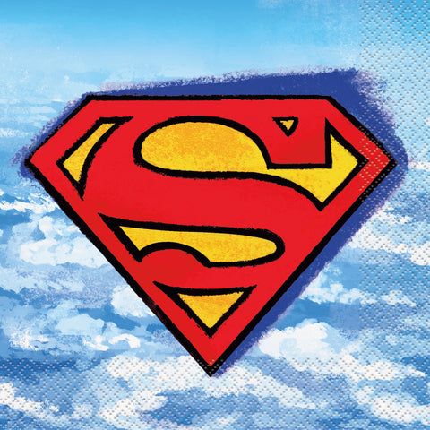 Superman Luncheon Napkins  16ct
