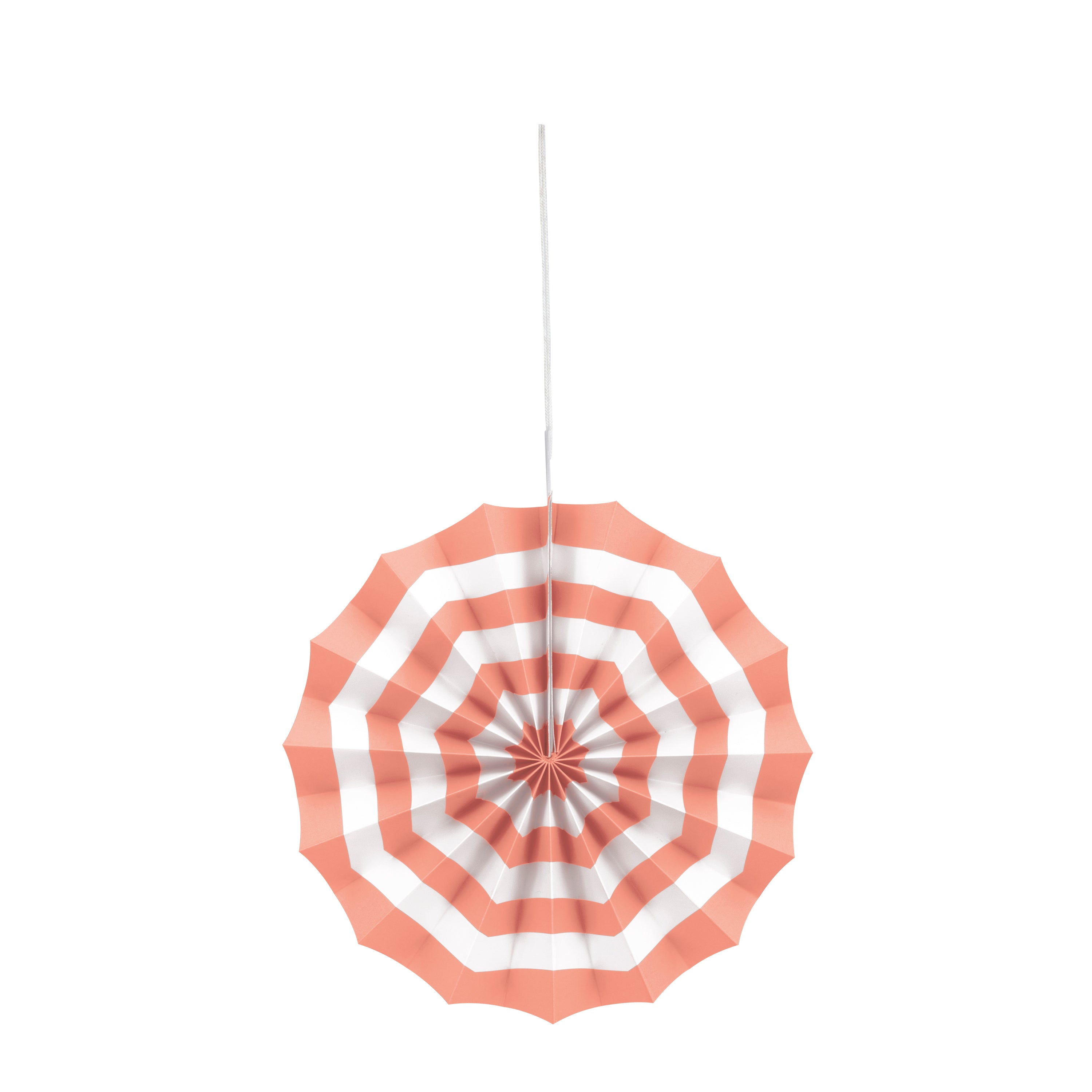 Poolside Summer Assorted Paper Fan Decorations  5ct