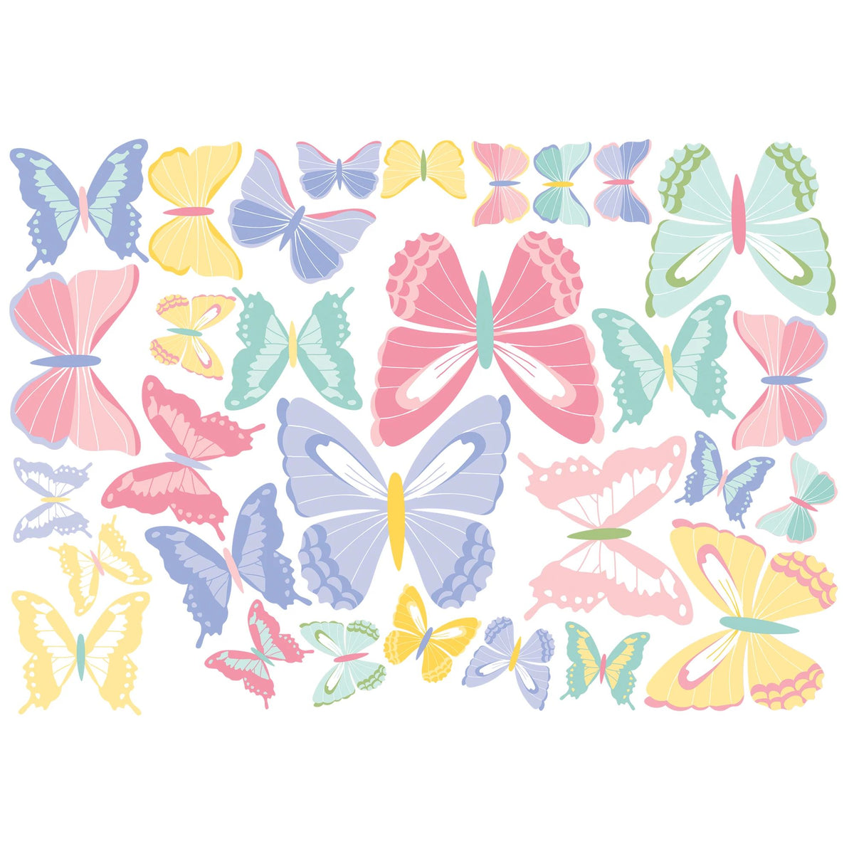 Butterfly 3D Cutouts