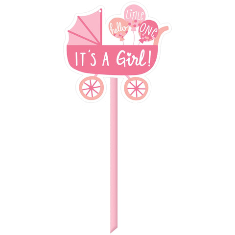 Pink Baby Carriage " Its A girl" Yard Sign (Copy)