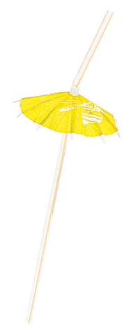 Luau Umbrella Straws  6ct