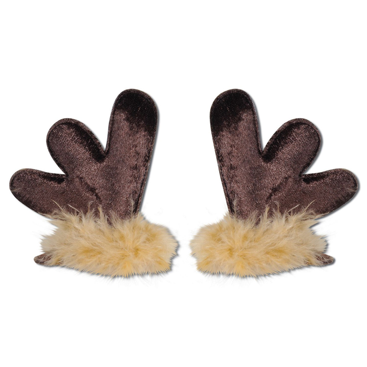 Christmas Antler Hair Clips – 1 Pair, Holiday Hair Accessory