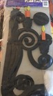 Halloween Candelabra with Spiderweb Decoration - 25” Corrugated Paper, Spooky Haunted House Décor