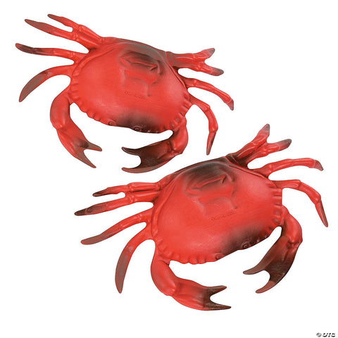 Plastic Crab Decoration 8.5” , 1 per package