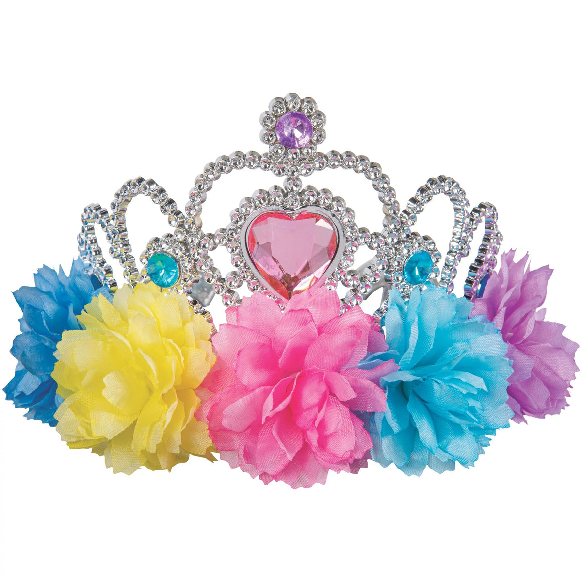 Pastel  Party  Flowers and Gems Tiara