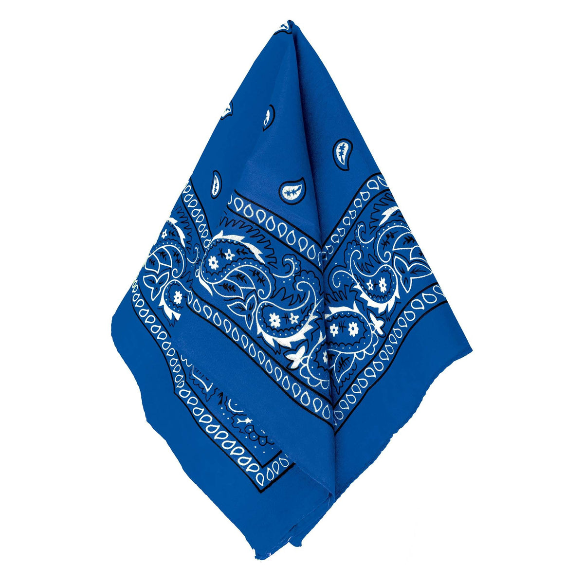 Royal Blue Bandana 20" x 20"