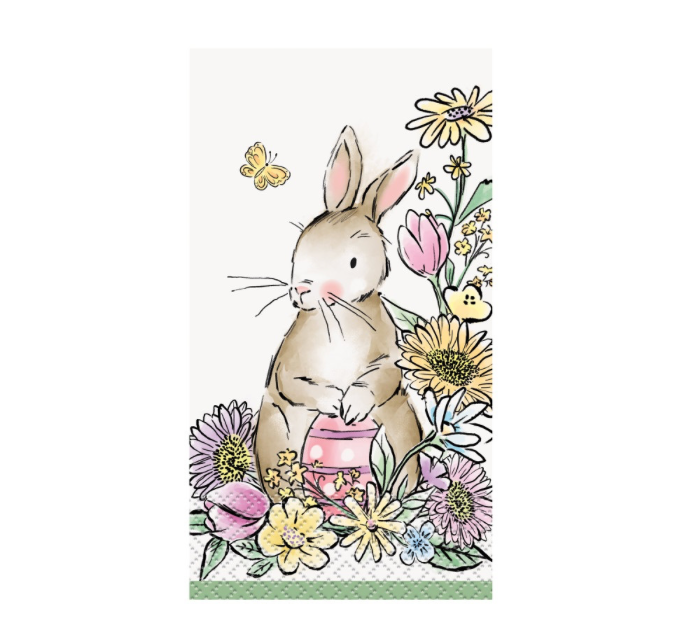 Easter Whimsy Paper Guest Napkins 16ct