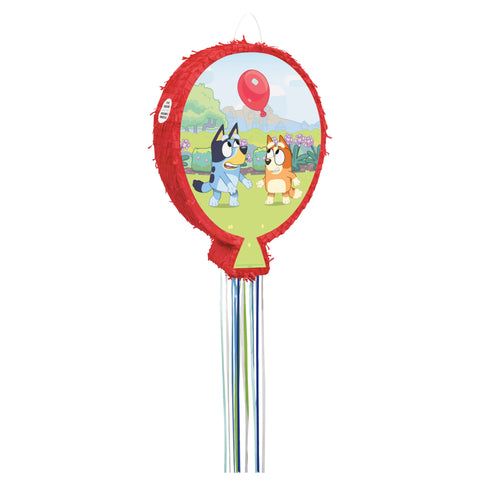Bluey Balloon Shaped Drum Pinata
