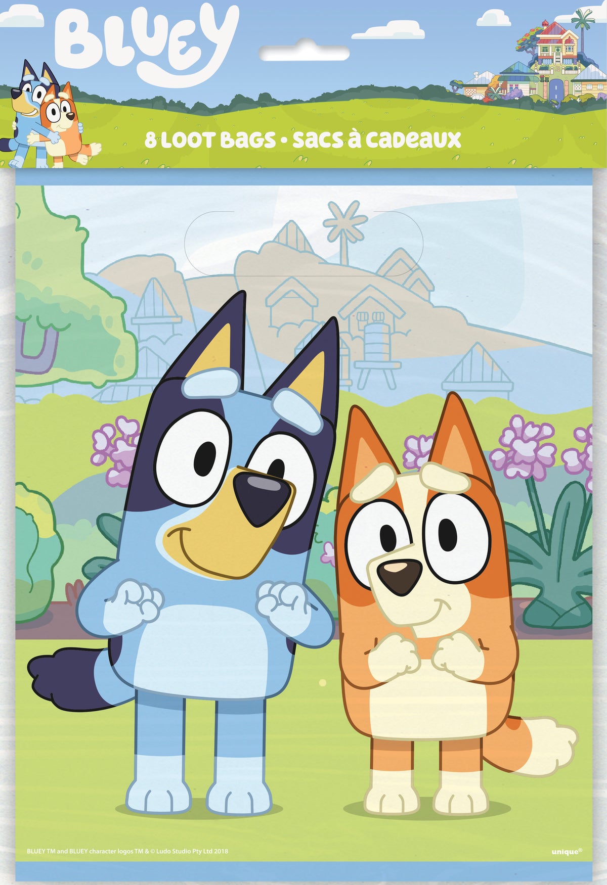 Bluey Loot Bags  8ct