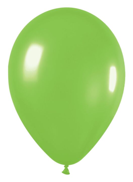 Sempertex Deluxe Key Lime 11" Latex Balloons – 100 Pack | Helium-Safe & Decorator Quality
