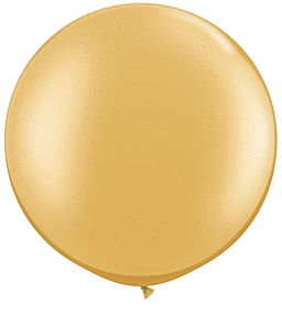 Metallic Gold 30 inch  Qualatex Professional Quality Latex Balloon 2 count package