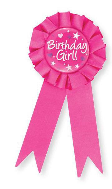 Birthday Girl Award Ribbon