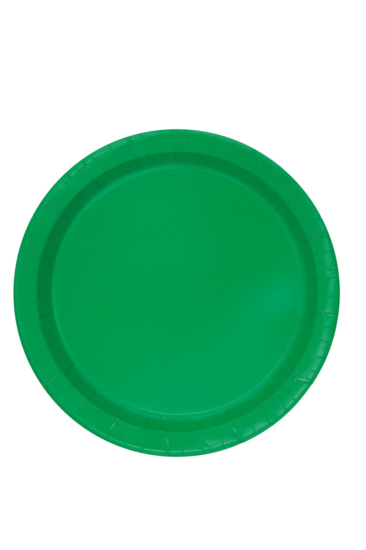 Emerald Green Solid Round 9" Paper Dinner Plates  16ct