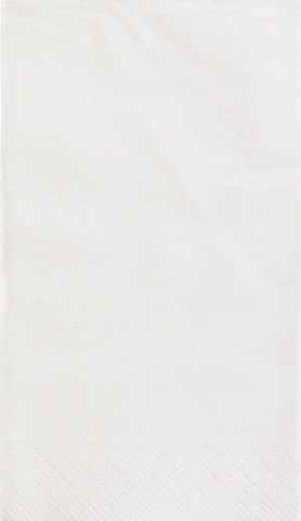 White Paper Guest Napkins 40ct