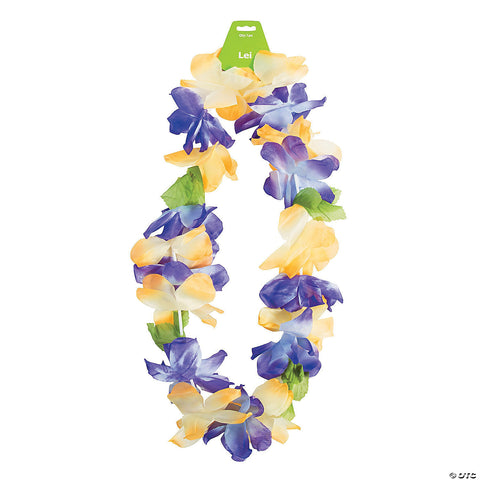 Polyester Mahalo Leis Polyester 36" x 4 1/4" diam. Assorted colors