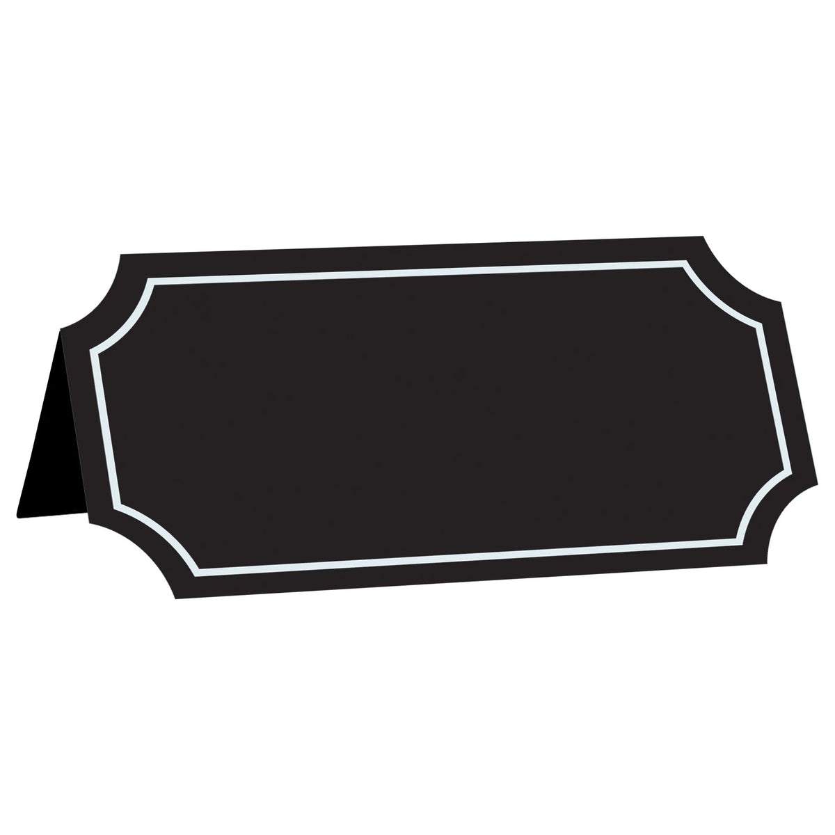 Chalk Board paper tent card