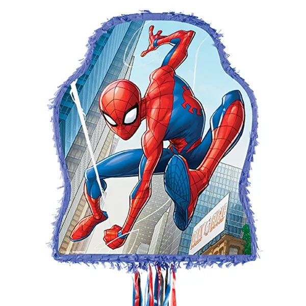 Spiderman Pull Sting Piñata – Manahawkin Party Fair