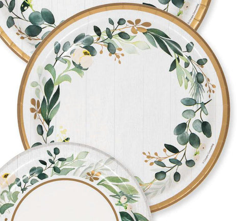 Eucalyptus Greens 9" Plate