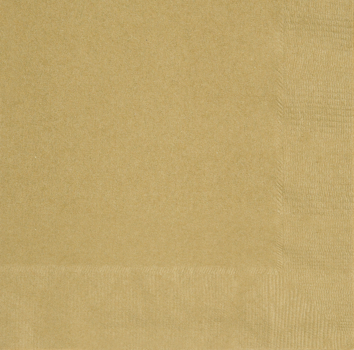 Gold Luncheon Size Paper Napkin 40ct