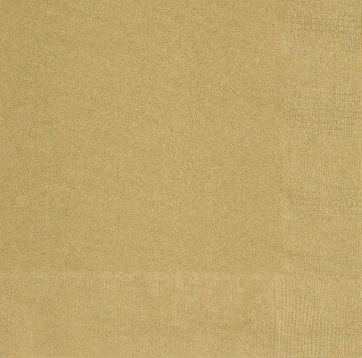 Gold Luncheon Size Paper Napkin 40ct