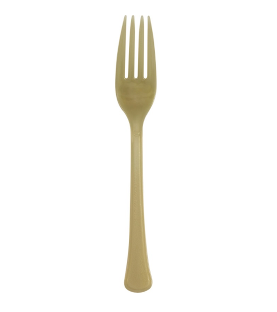 Gold Plastic Forks Manahawkin, NJ Party Fair reusable dishwasher safe premium party cutlery