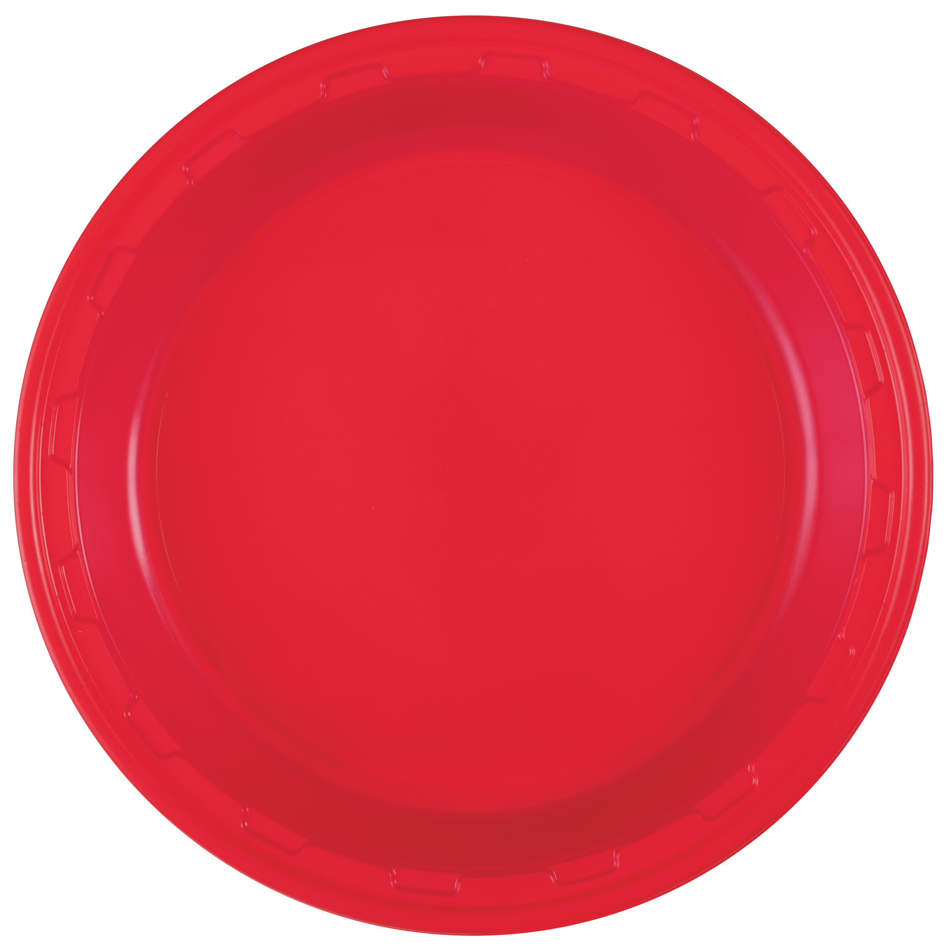 Ruby Red Solid Round 10 inch Plastic Dinner Plates Manahawkin, NJ Party Fair disposable dinner plate 