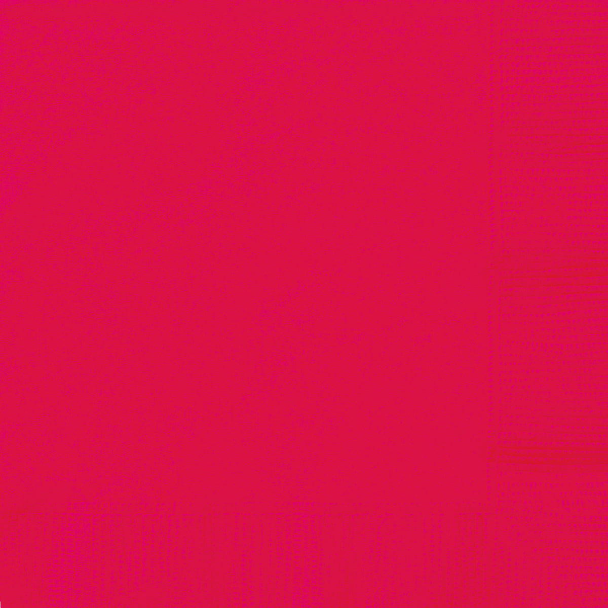 Ruby Red Solid Beverage Napkins  100ct