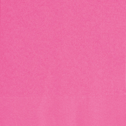 Hot Pink Paper Beverage Napkins 100ct – Disposable Cocktail Napkins for Parties & Events